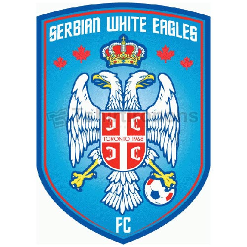 Serbian White Eagles FC T-shirts Iron On Transfers N3217 - Click Image to Close